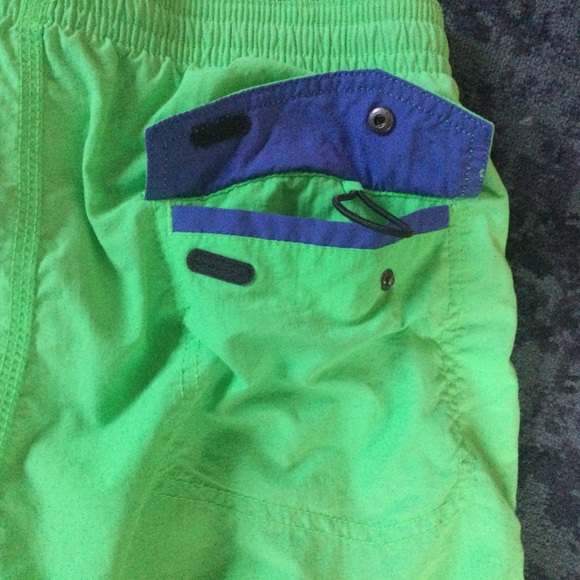 O'Neill Swim Sports Shorts Neon Green Hyperdry Lined - Picture 7 of 12